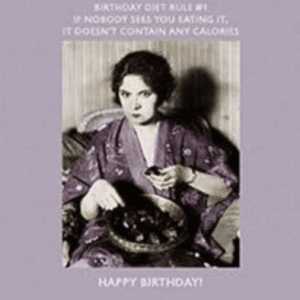 Happy Birthday - Calories